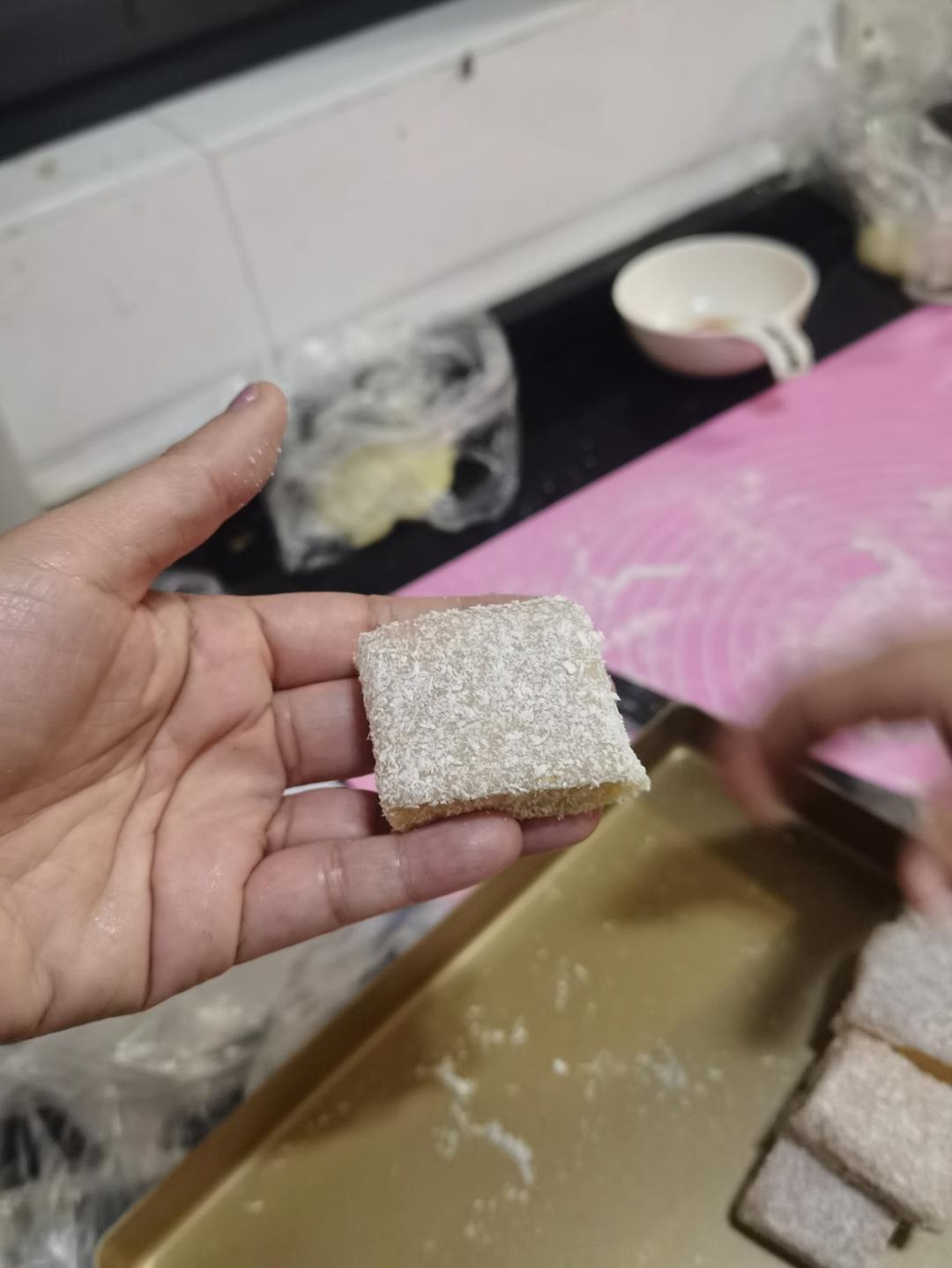 白雪椰蓉糯米糍蛋糕