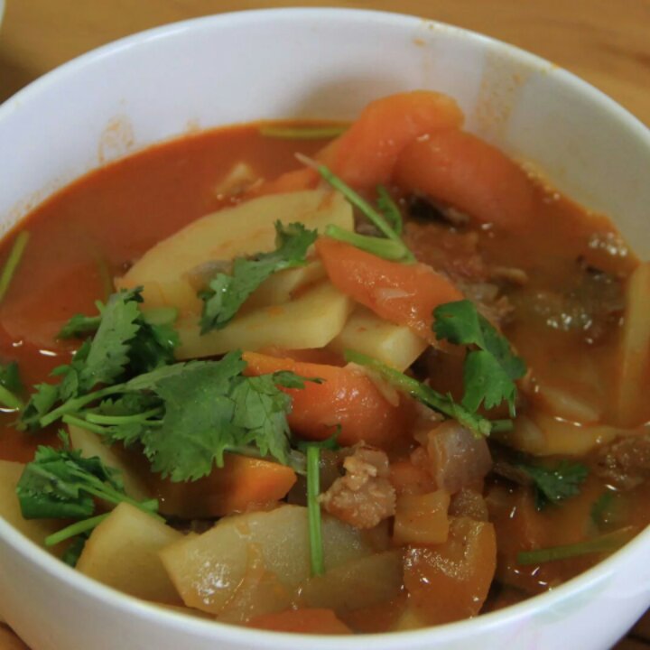土豆炖牛肉
