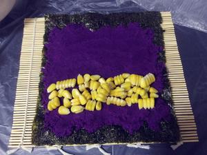 紫薯伪寿司卷的做法 步骤1