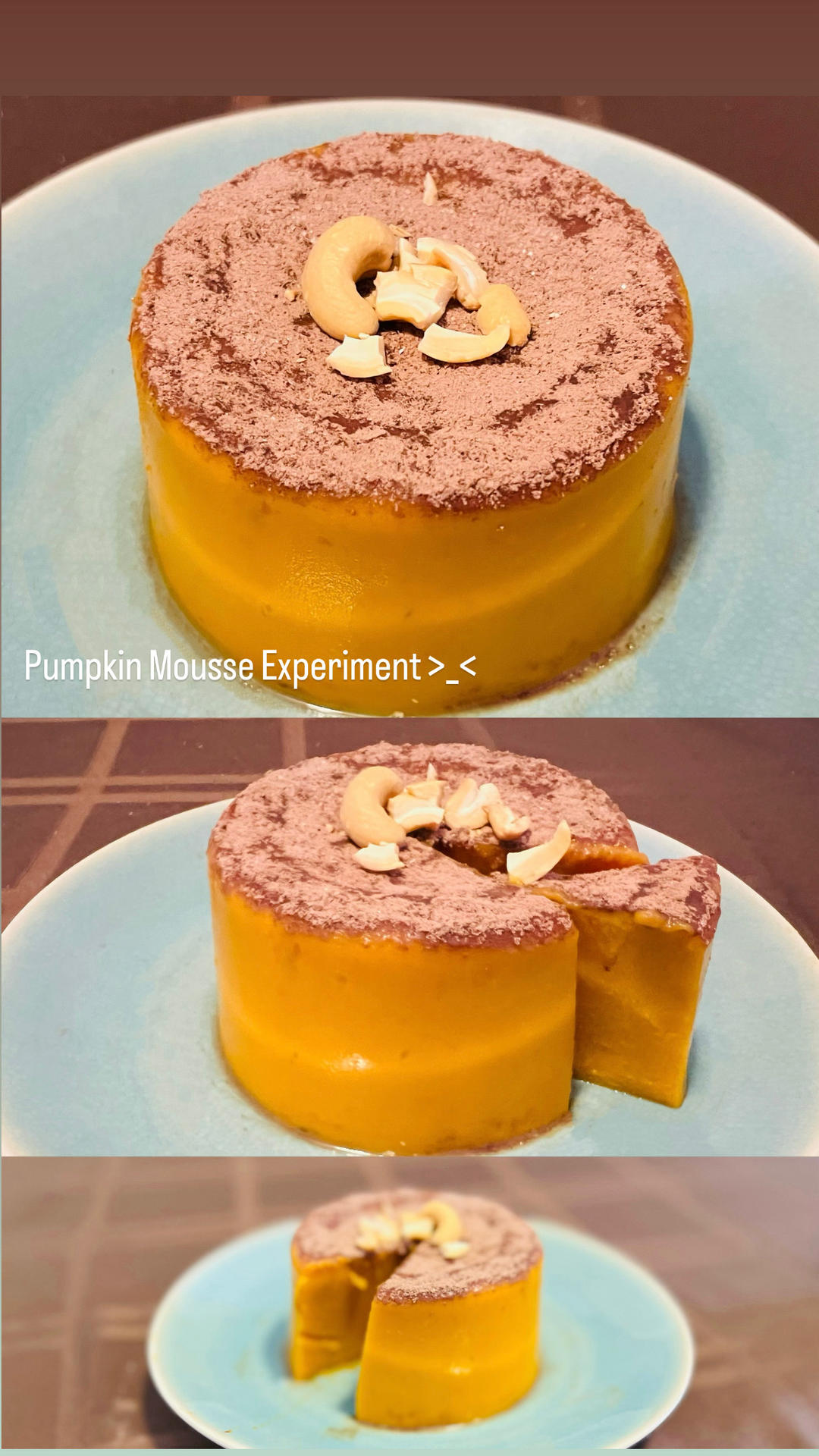 超低卡南瓜慕斯