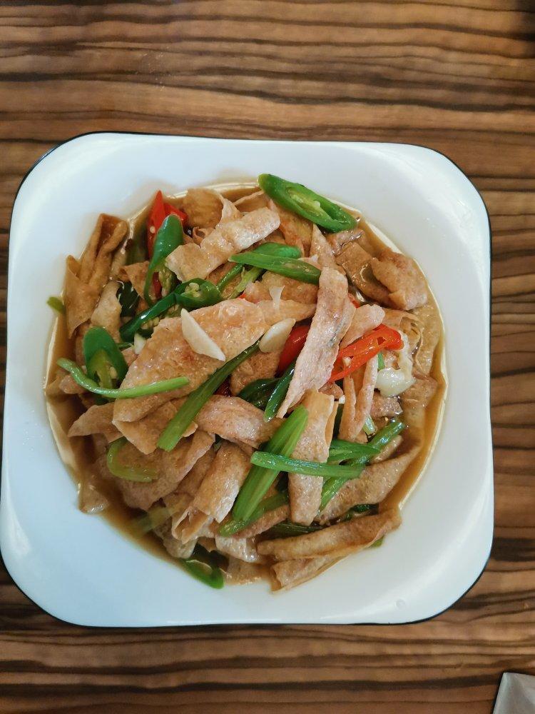 井冈山豆皮：鲜辣下饭超好吃