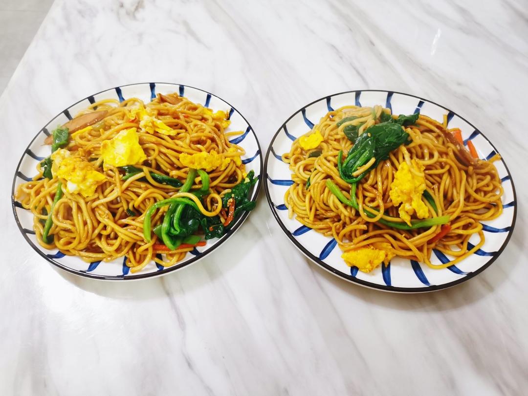 🍜最简单最好吃的家常炒面