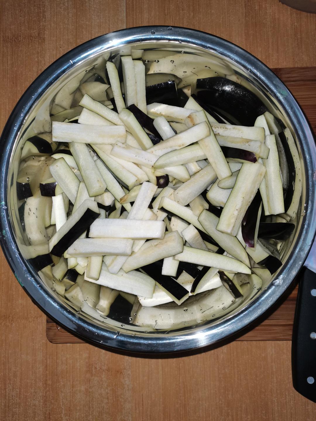无油版鱼香茄子|便当灵感