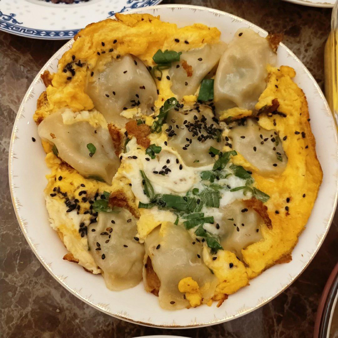 懒人快手抱蛋煎饺