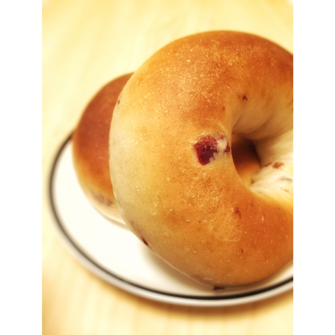 治愈系面包-蔓越莓贝果