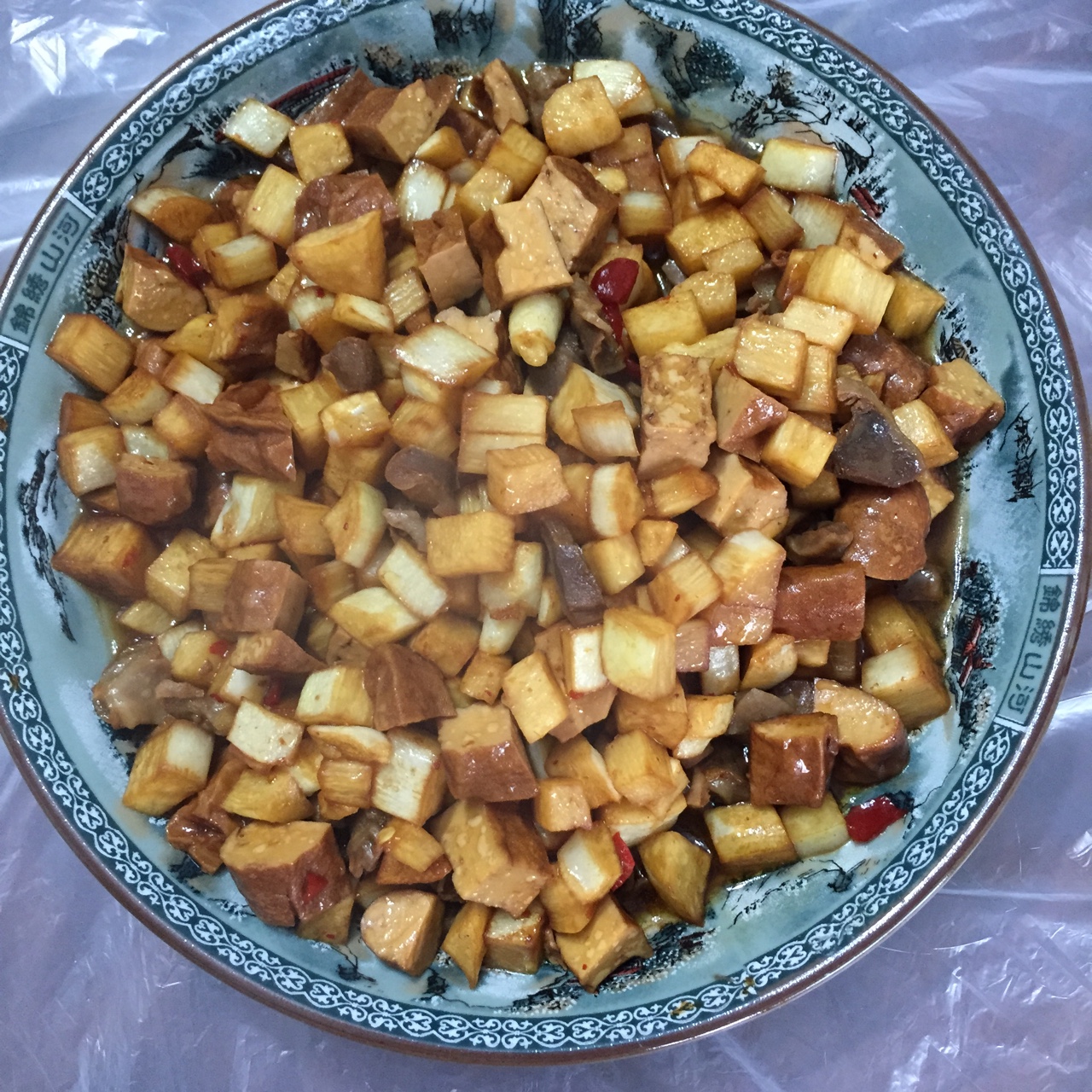 炒三丁