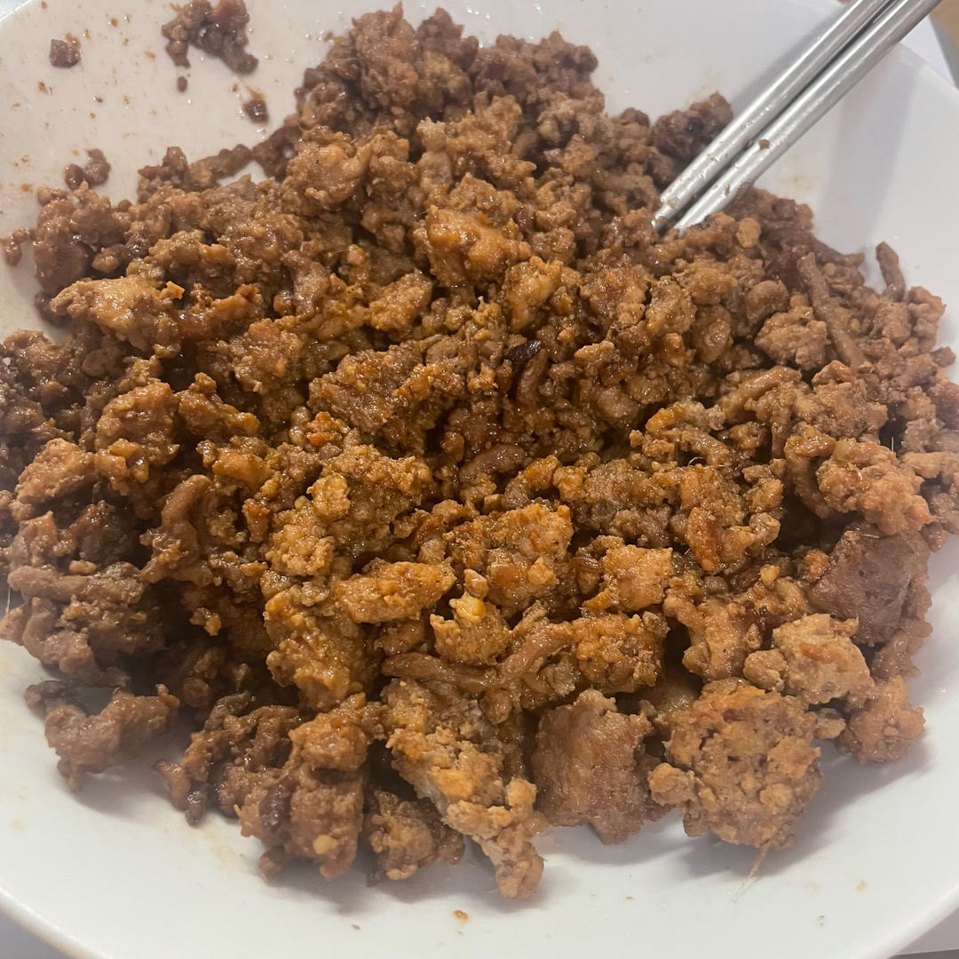 豆瓣酱肉沫炸酱