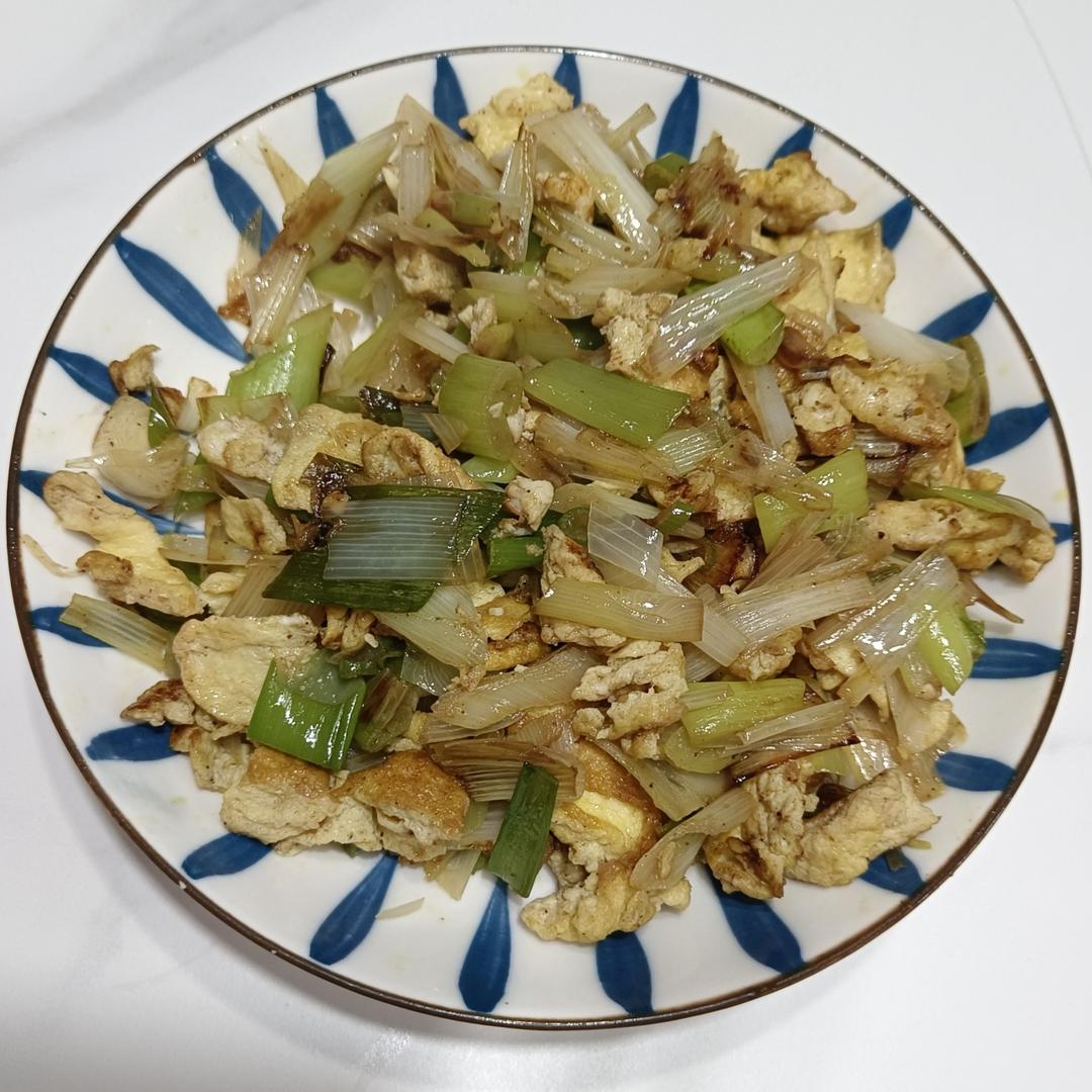 东北的大葱炒蛋