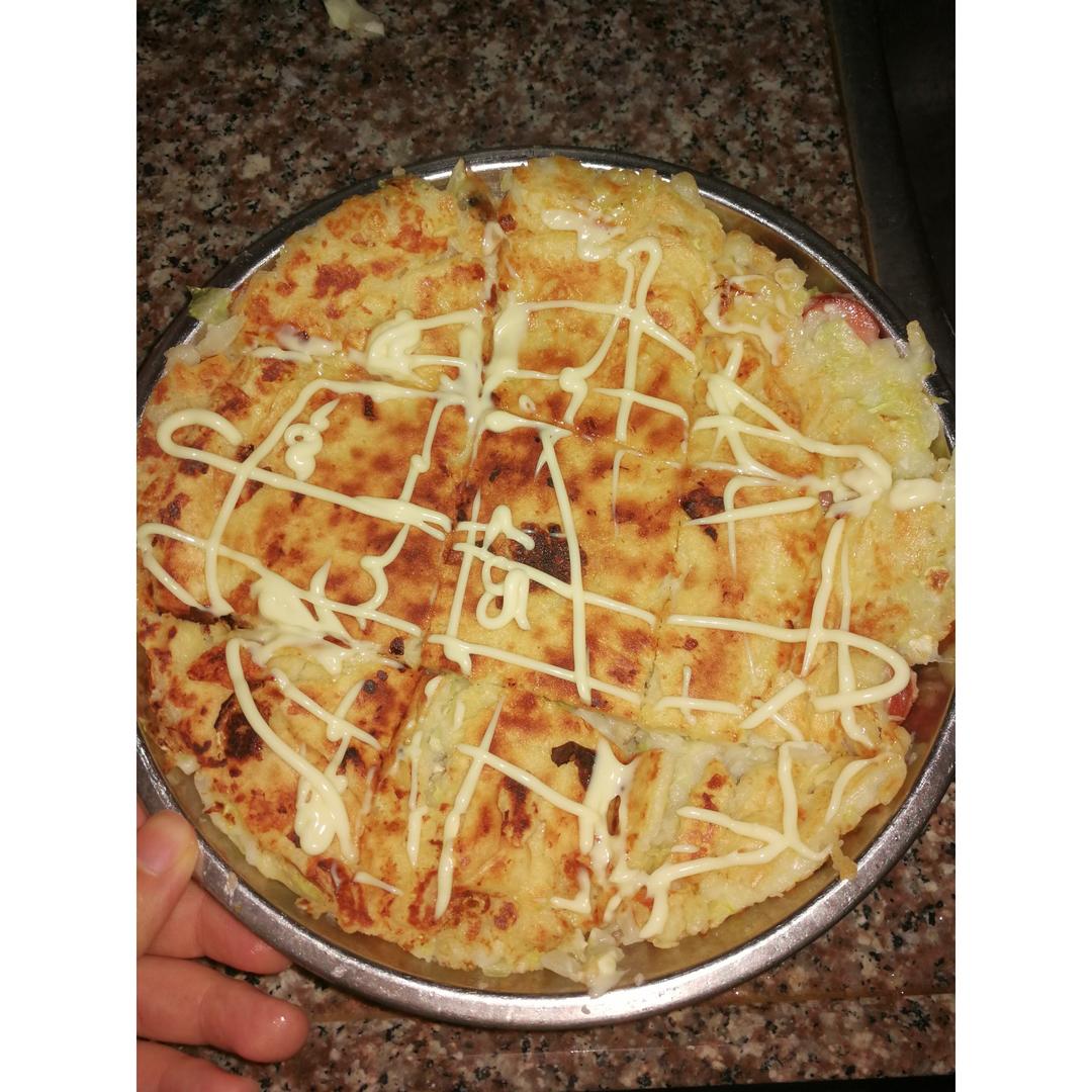 大阪烧 (Okonomiyaki)