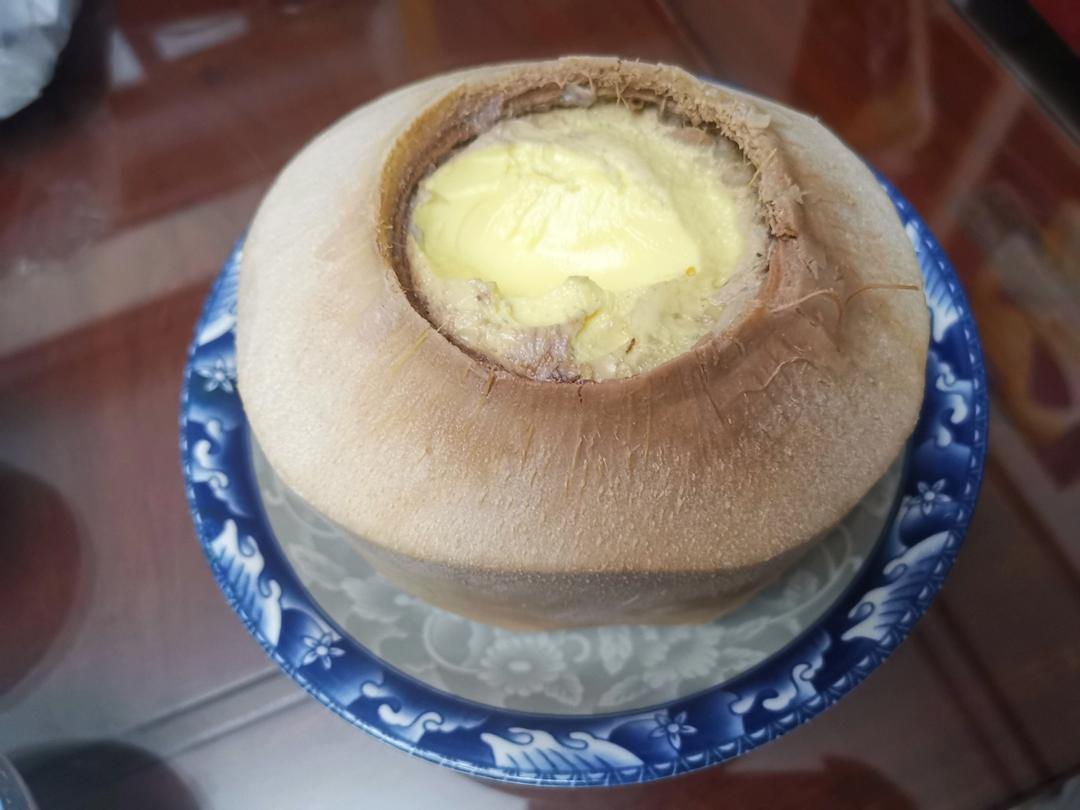 泰国椰青炖蛋❤️❤️