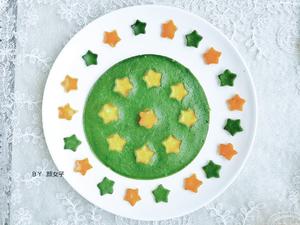 波菜汁五角星🌟蛋饼#麦子厨房小红锅#的做法 步骤16