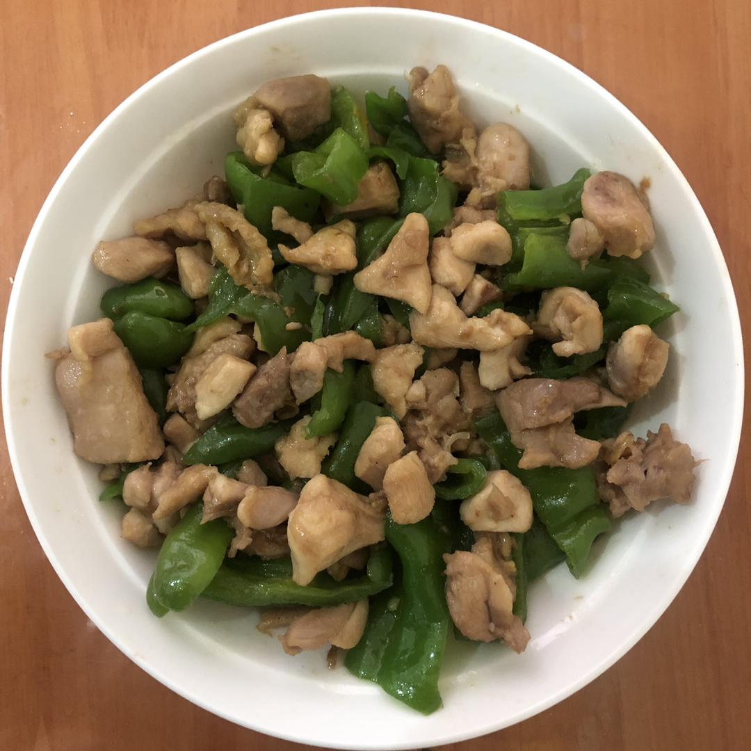 青椒炒鸡腿肉（大厨级别）