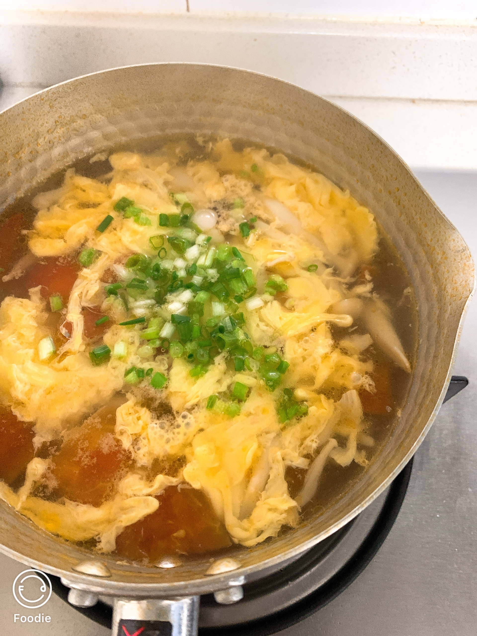 番茄豆腐海鲜菇汤