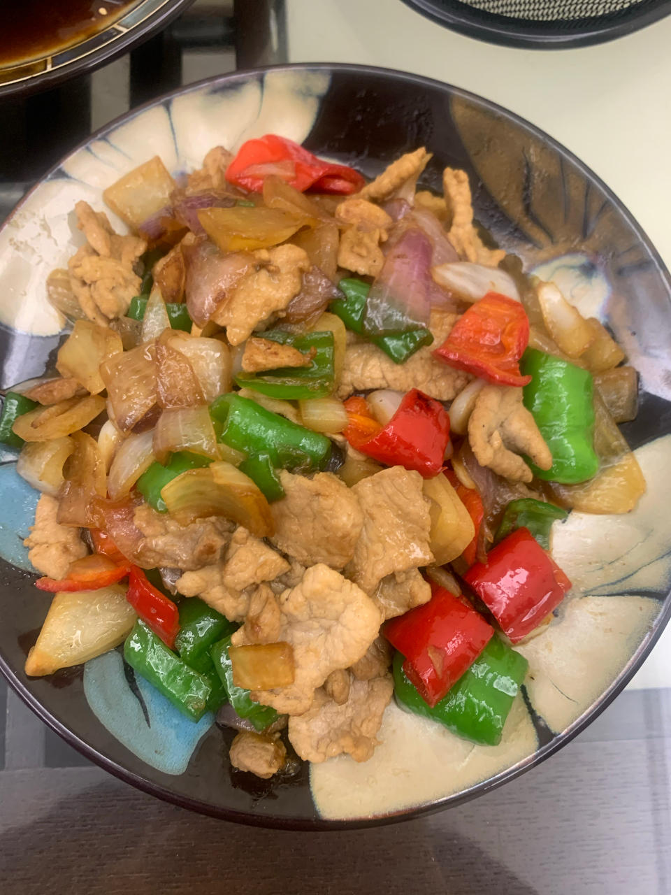 下饭菜：洋葱青椒炒肉片