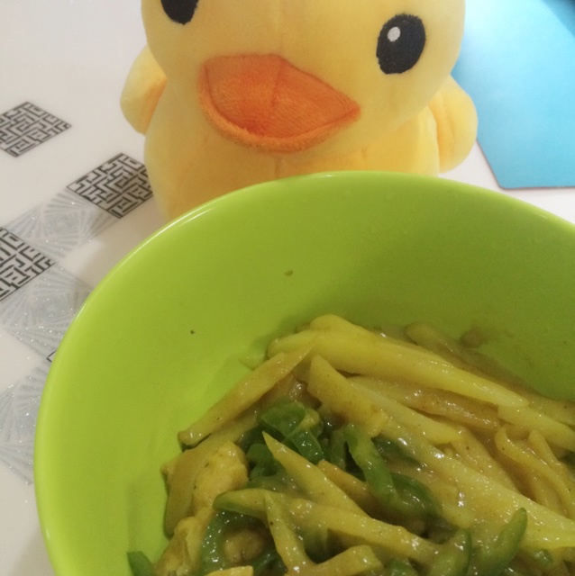 咖喱土豆丝
