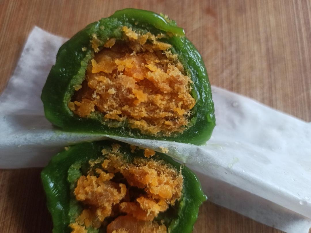 软糯Q弹的艾草青团（附艾草汁制作保存方法）