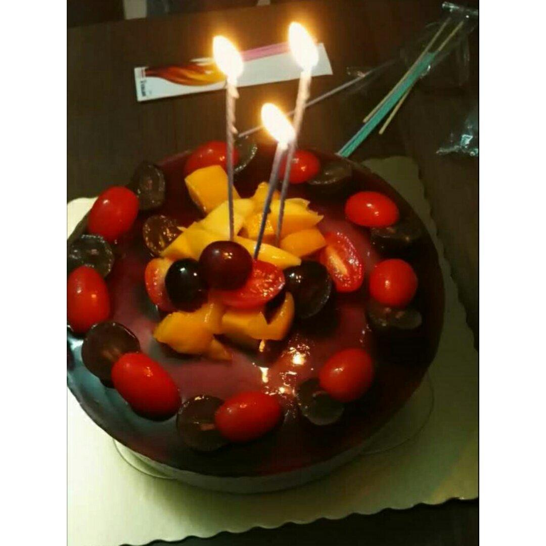 8寸蓝莓慕斯蛋糕