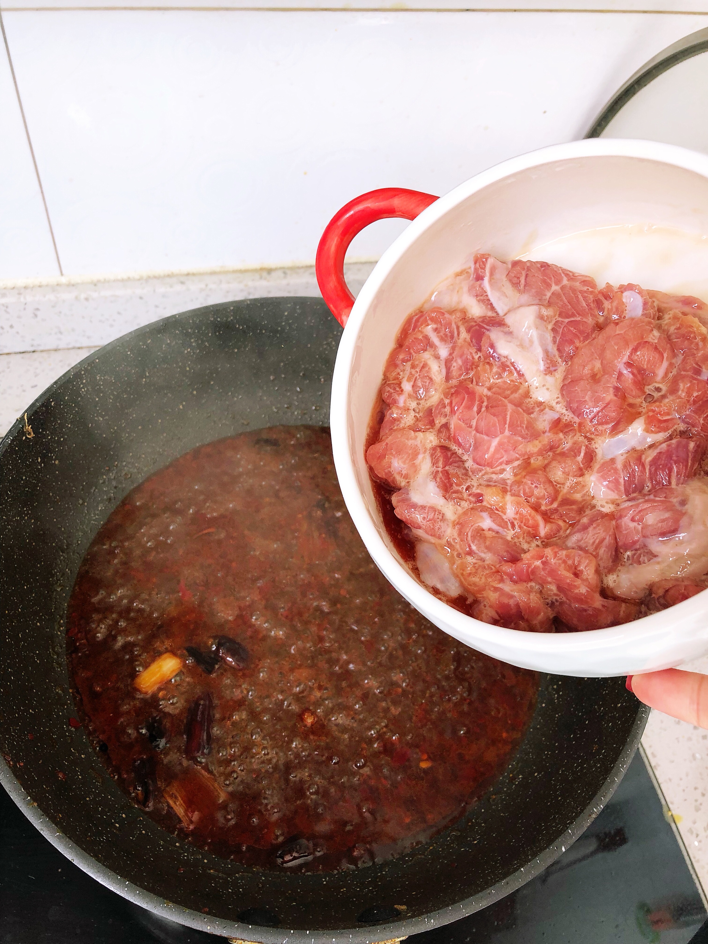 简单粗暴家庭水煮牛肉的做法 步骤8