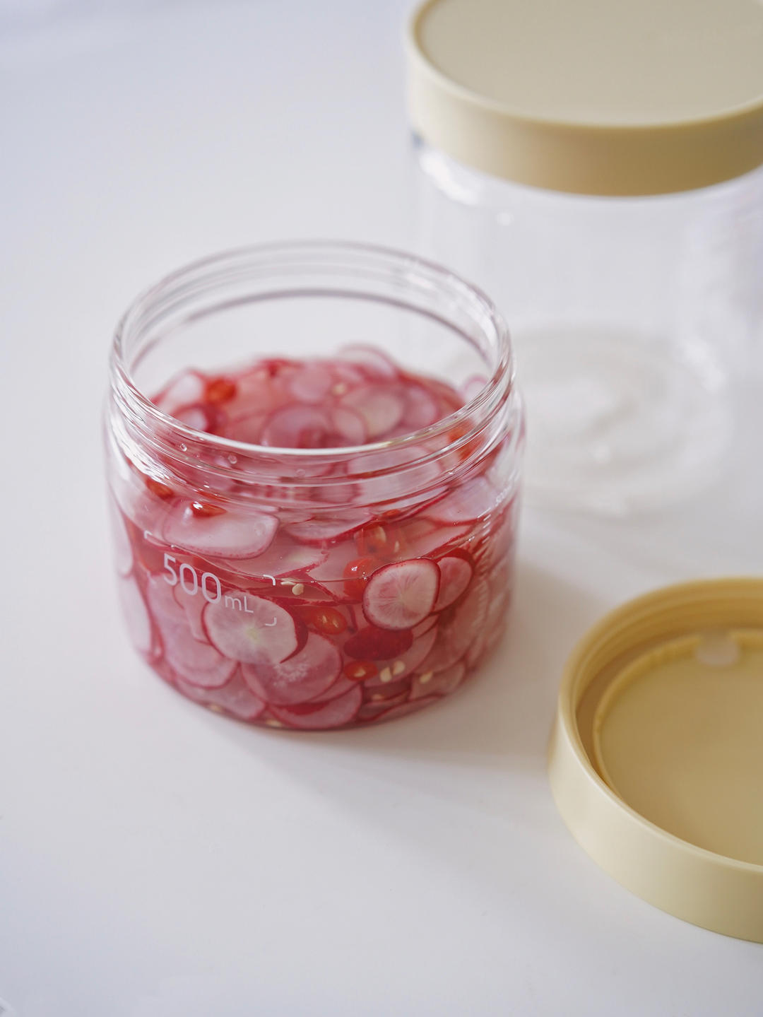 酸辣樱桃萝卜，吃面吃肉开胃解腻