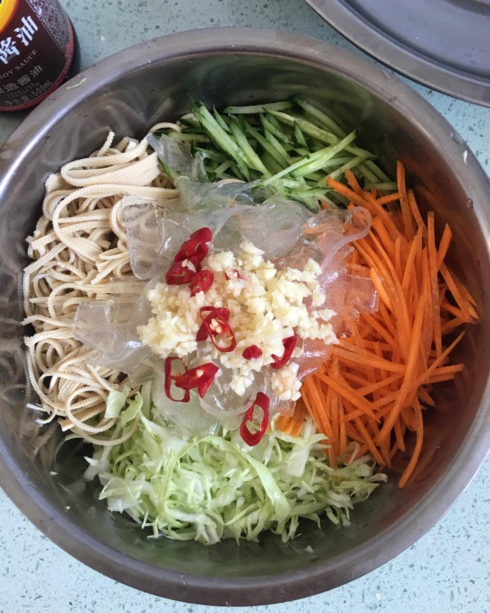 东北盆拌家常凉菜（快速极简素食）