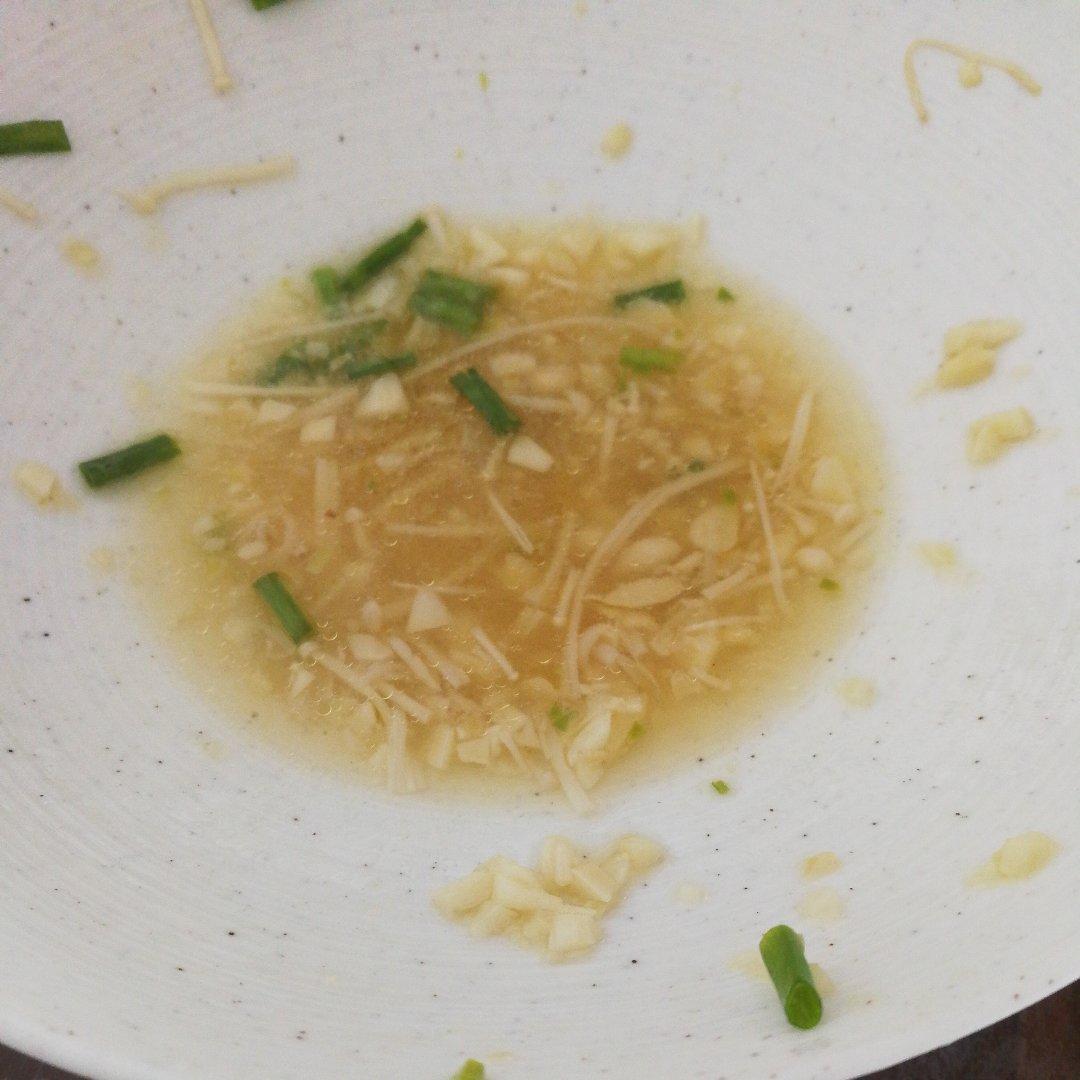 蒜蓉蒸金针菇
