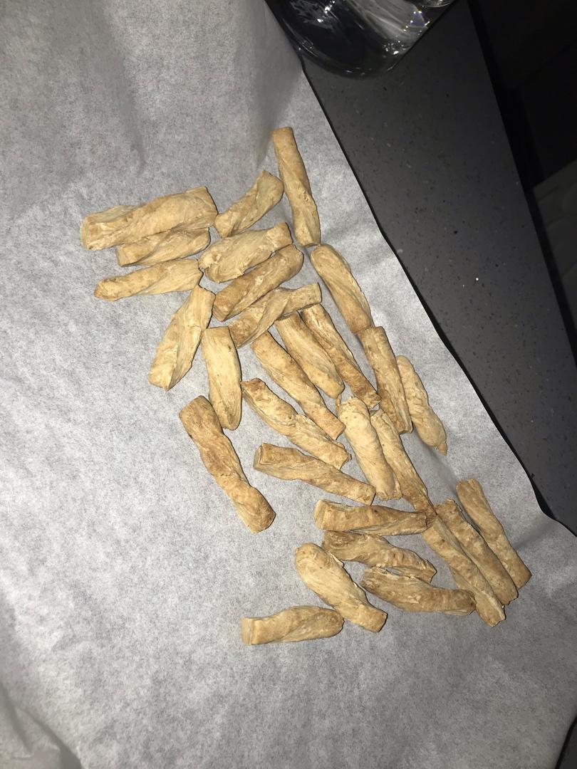 宝宝出牙期磨牙棒婴儿辅食简单无油无糖无盐香蕉饼干