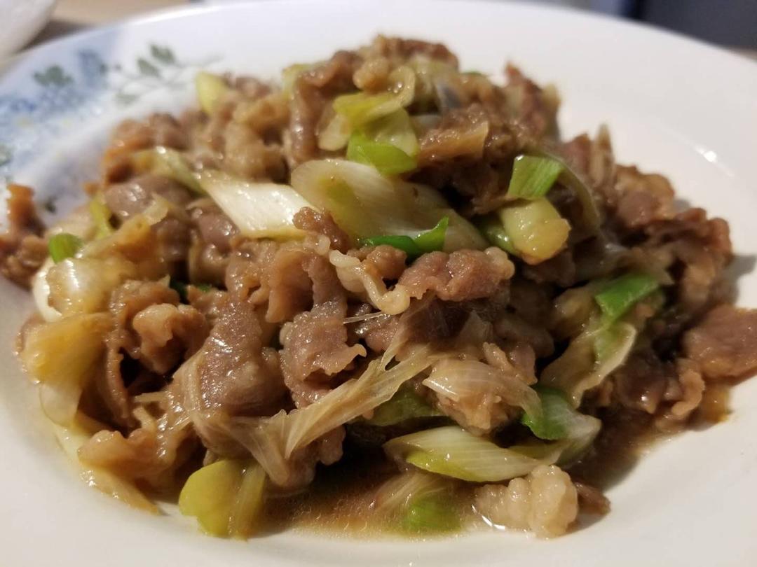 葱爆羊肉