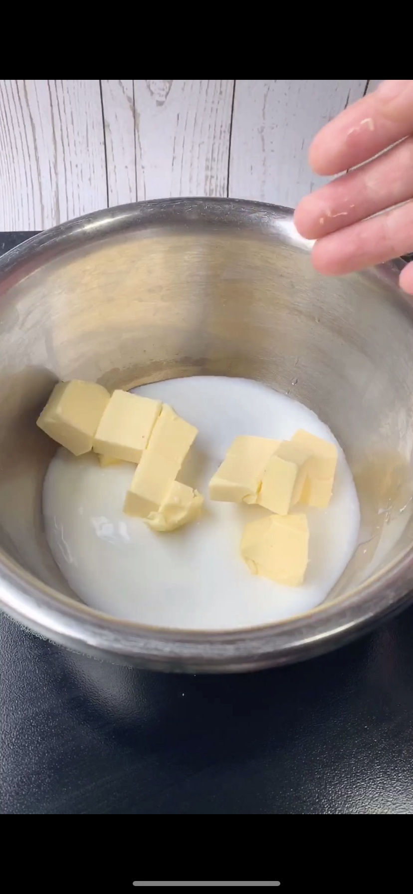 奶油泡芙的做法 步骤1