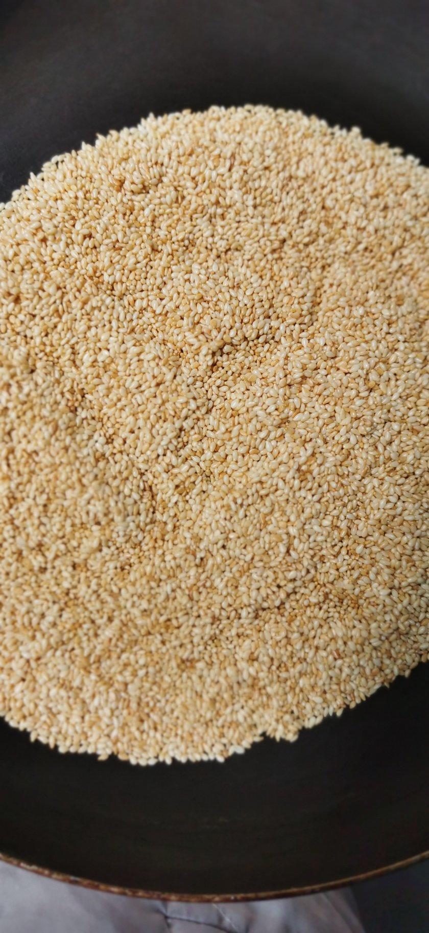 炒白芝麻黑芝麻（快手版）