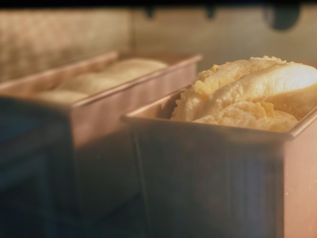 椰蓉牛奶吐司，又软又香谁不爱呀！的做法 步骤15