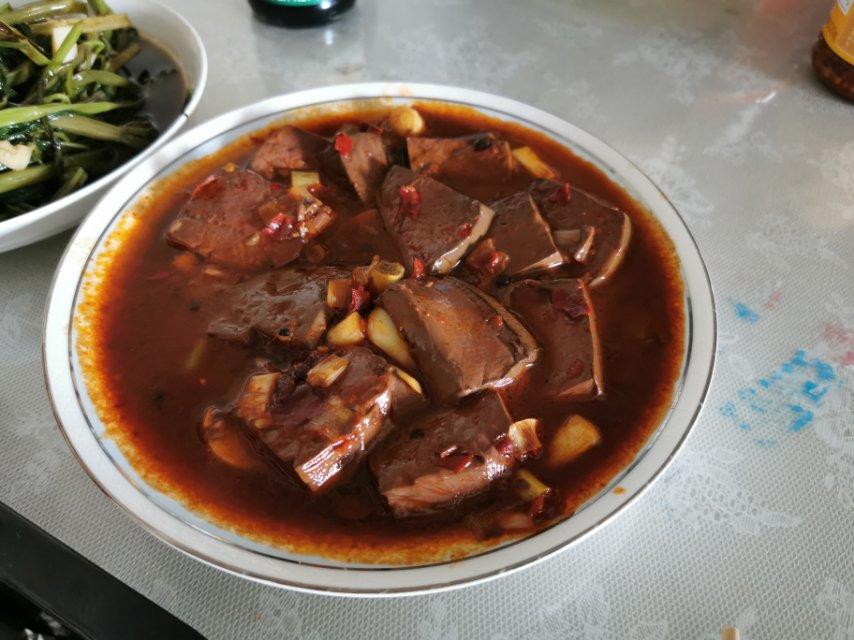超嫩蒜香鸭血