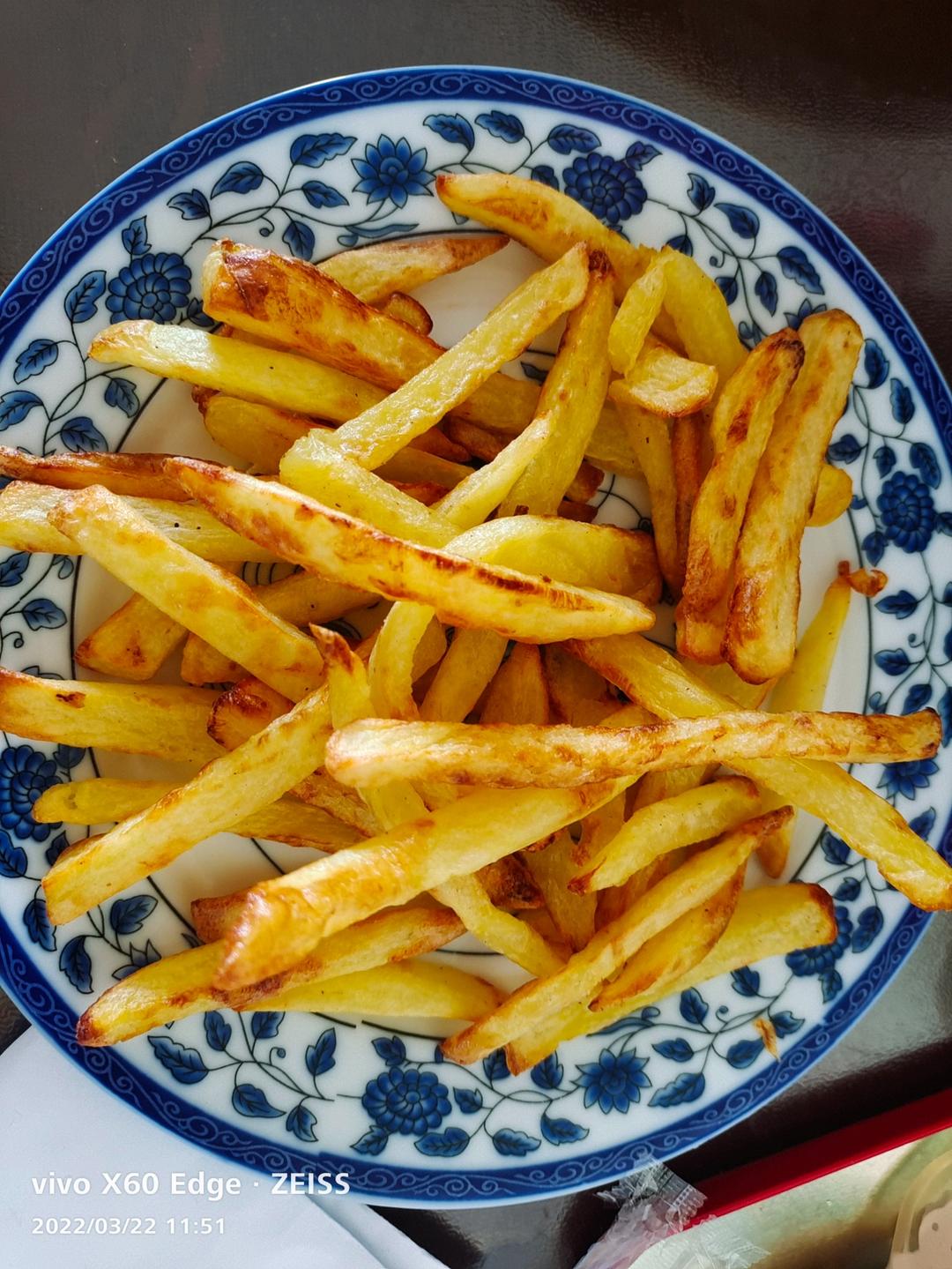 失败无数次终于成功了的炸薯条（空气炸锅）