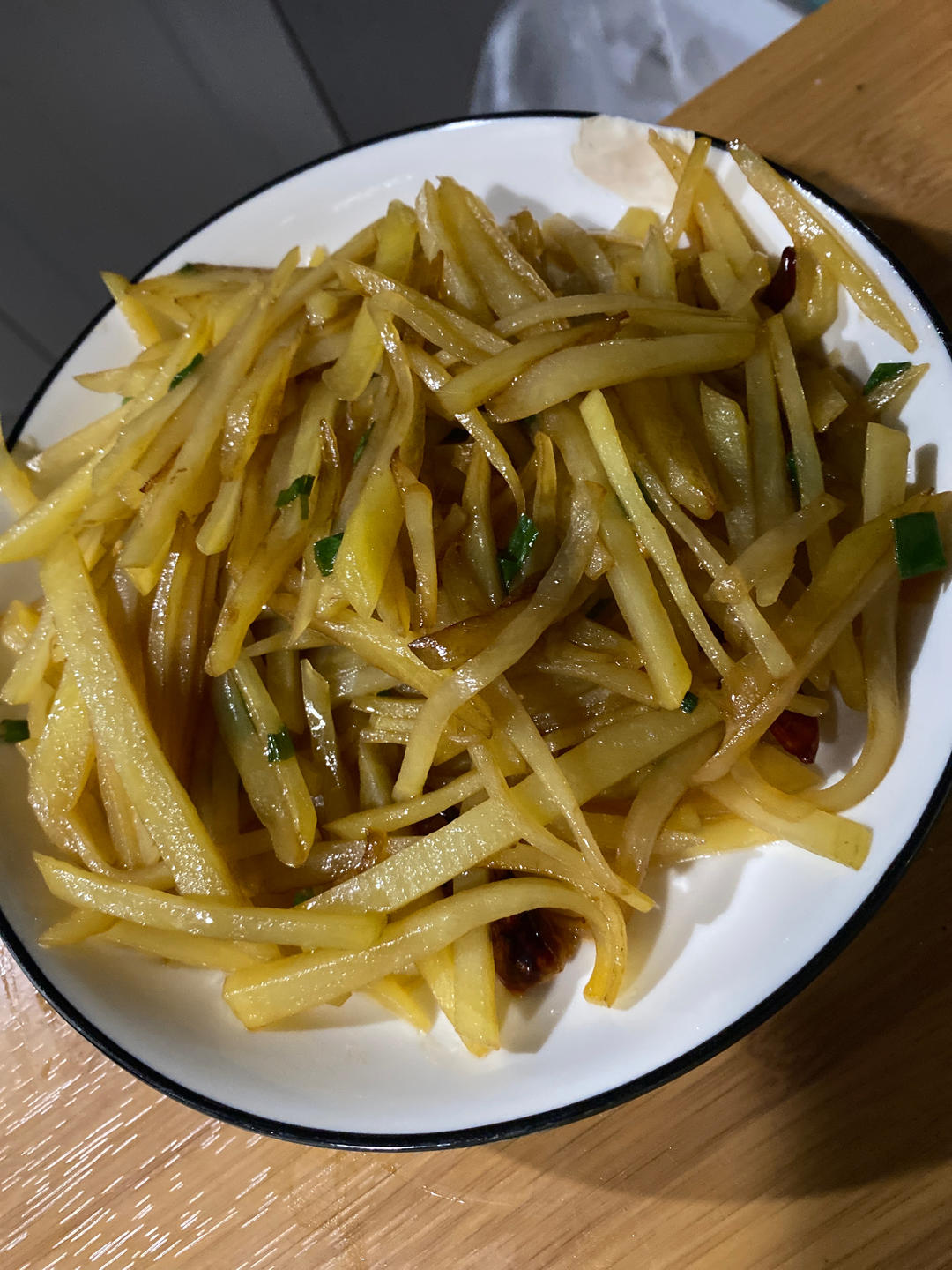 酸辣土豆丝的家常做法 超级下饭