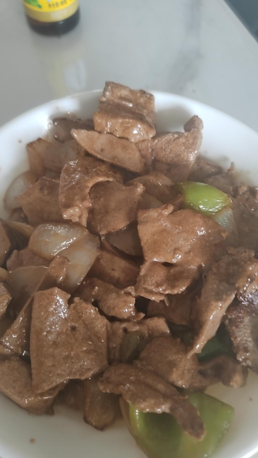 嫩炒猪肝