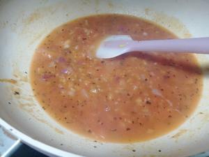 茄汁意面+香菇嫩滑鸡片的做法 步骤9