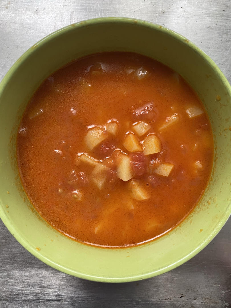 番茄🍅土豆🥔汤|可以代餐的“减肥汤”