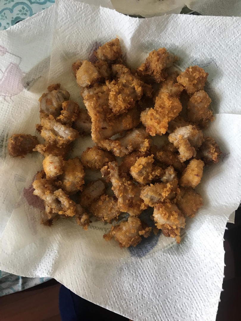 炸酥肉，五花肉