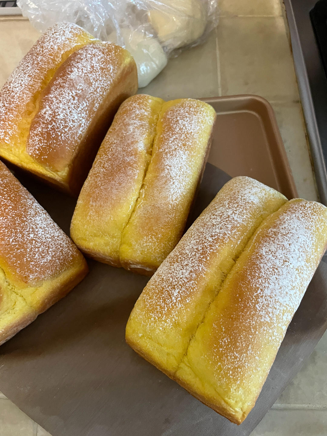 软绵绵的黄金南瓜吐司