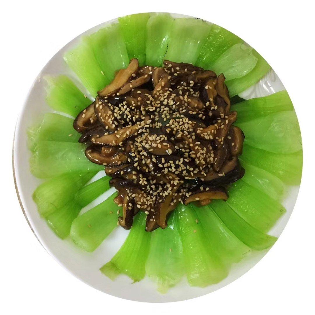 蚝油香菇油菜