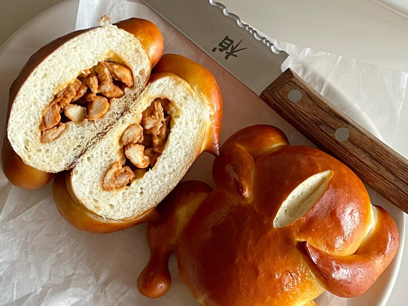 纯奶手撕吐司的做法 步骤1