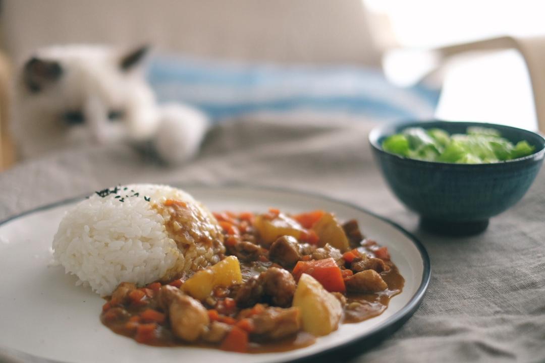 日式咖喱牛肉饭
