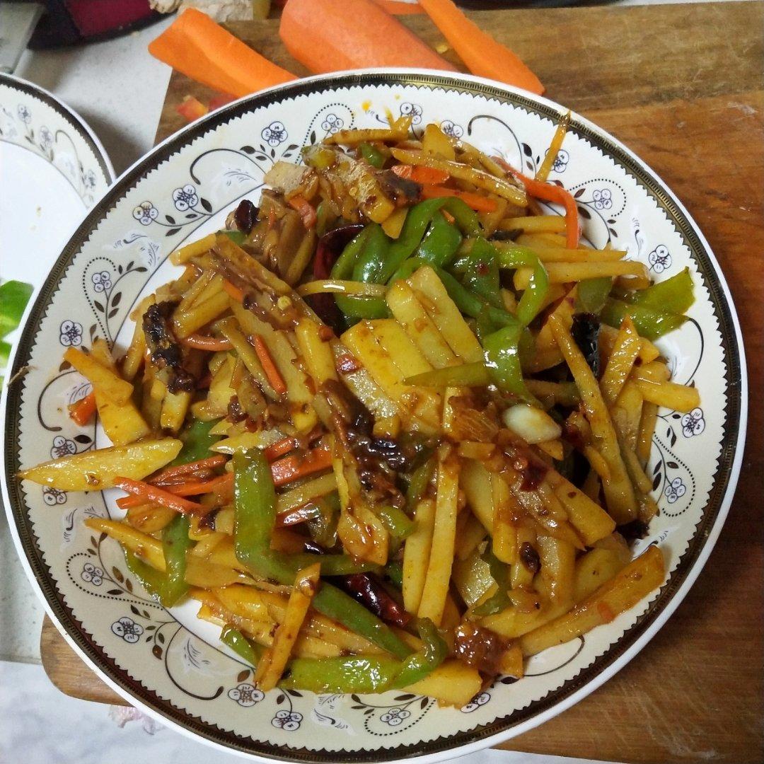 酸辣麻土豆丝