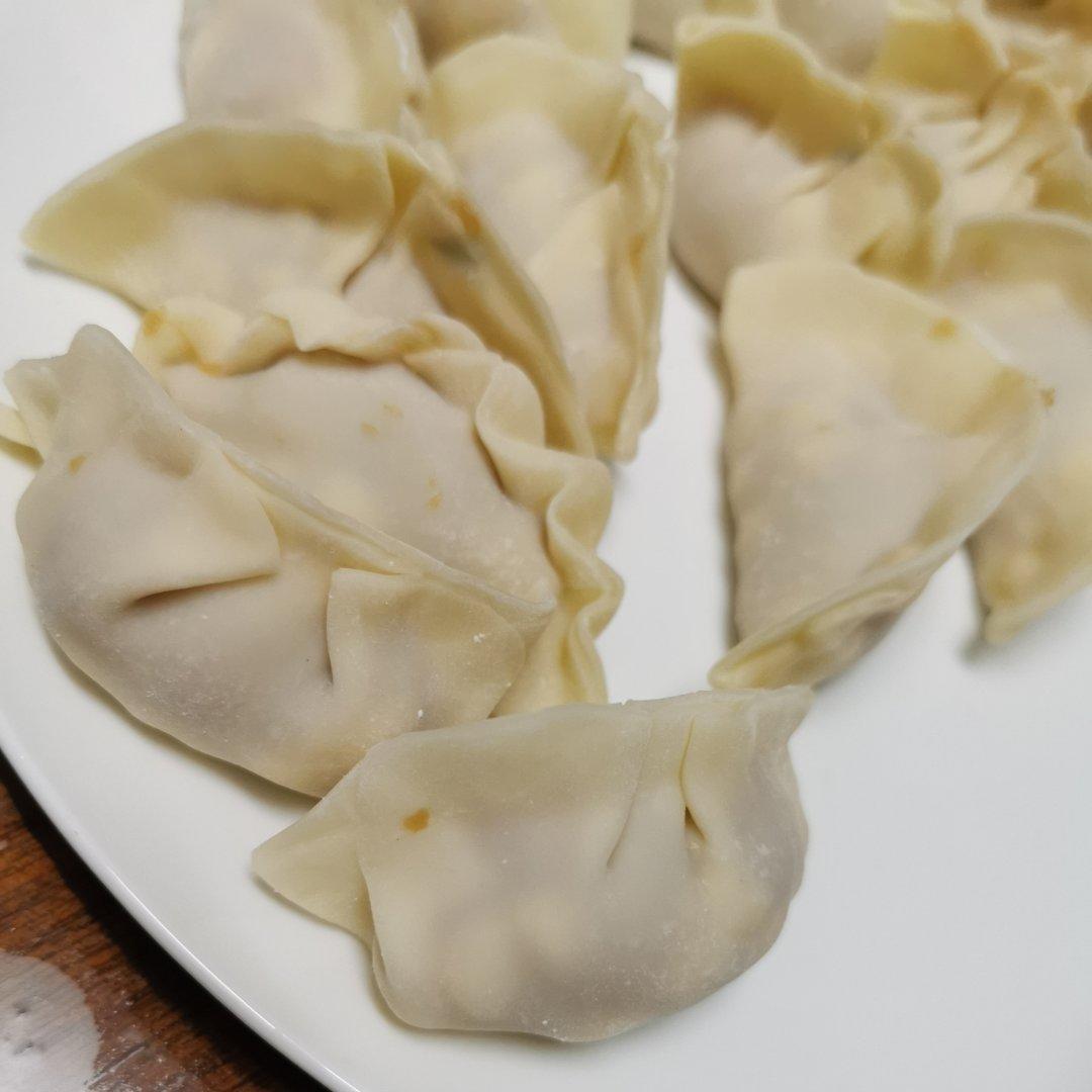 基础饺子的包法