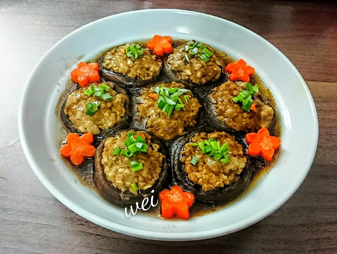 鲜香菇酿肉