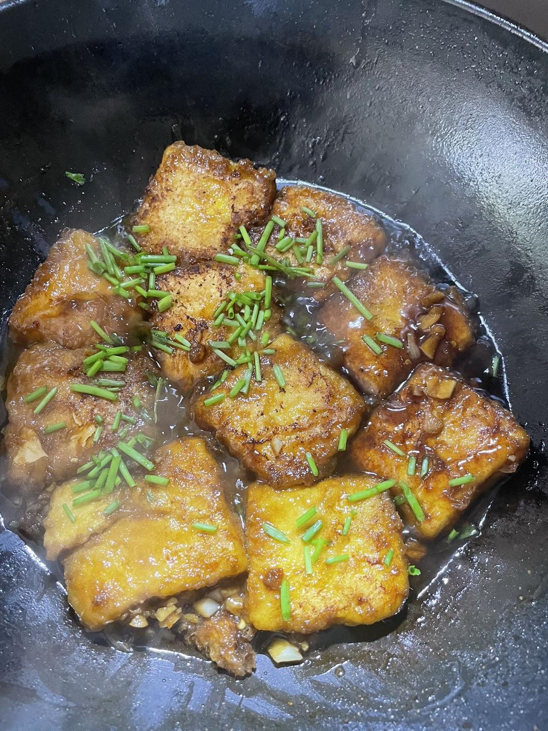 爆汁香煎豆腐