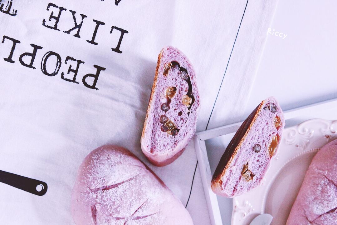 薯你最花心—紫薯无油软面包