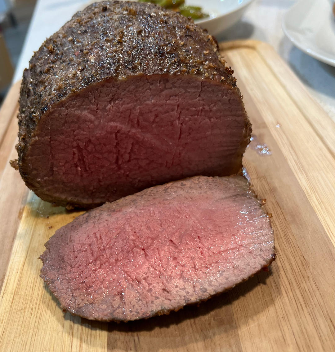 【减脂增肌】高温快烤牛腿眼肉 Roasted eye round beef