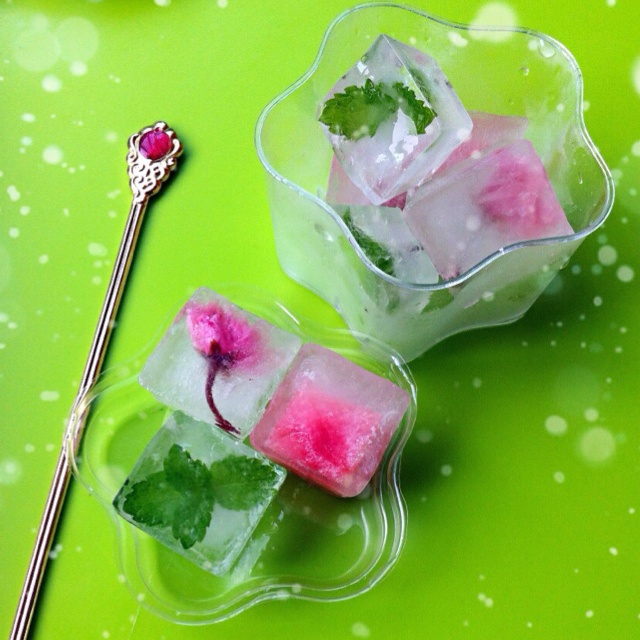 flavoured ice cubes （水果冰）