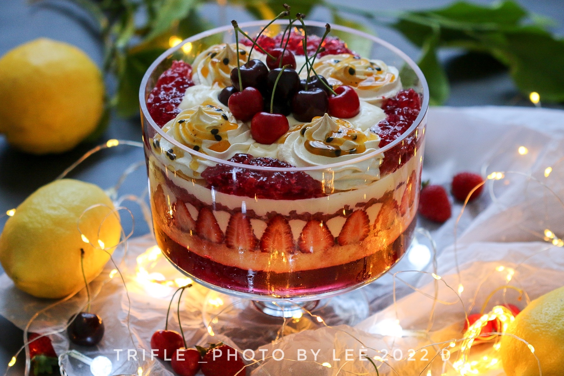 Trifle 蛋糕的做法