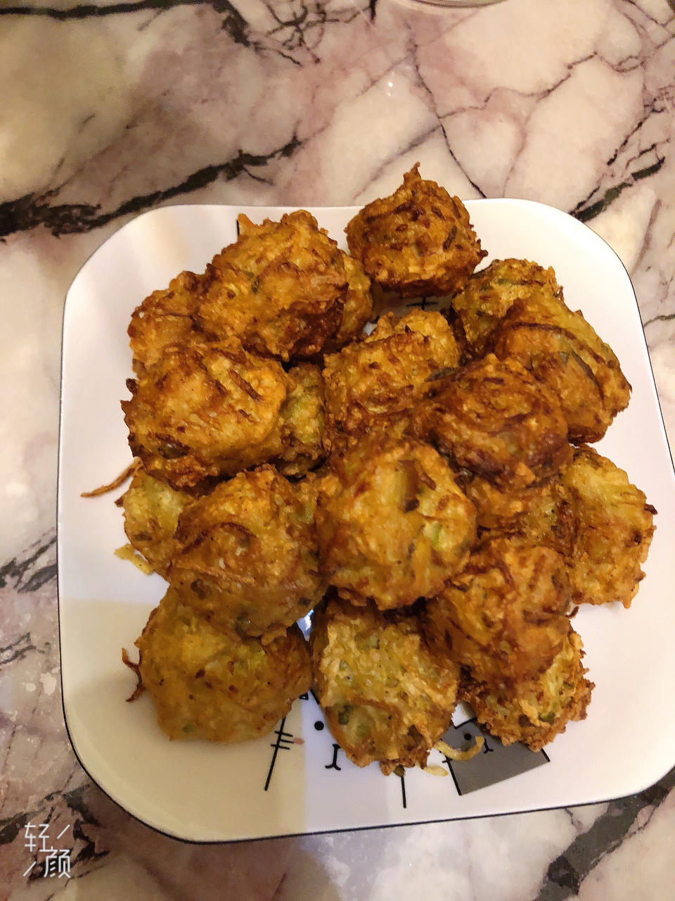 炸萝卜丝丸子